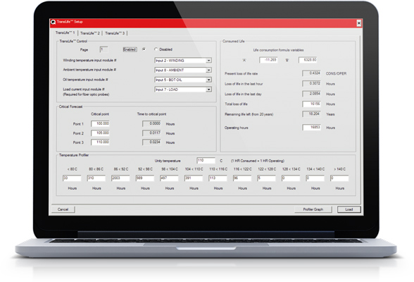 Qualitrol TransLife intelligent transformer monitoring software